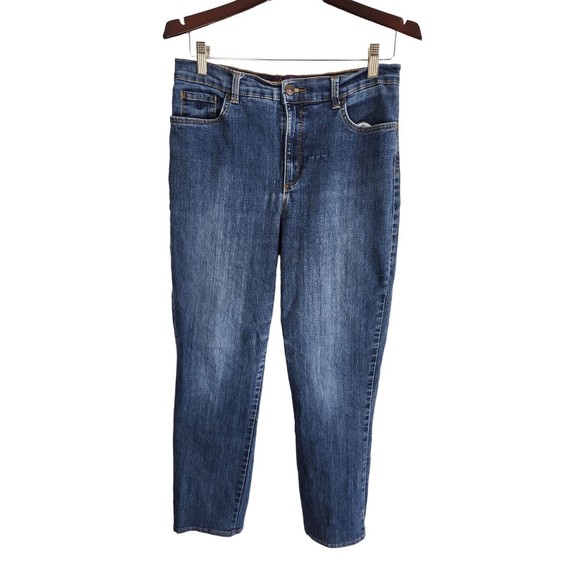 Gloria‎ Vanderbilt Amanda Medium Wash Women’s Slim High Rise Jeans Size 10 - Picture 1 of 9